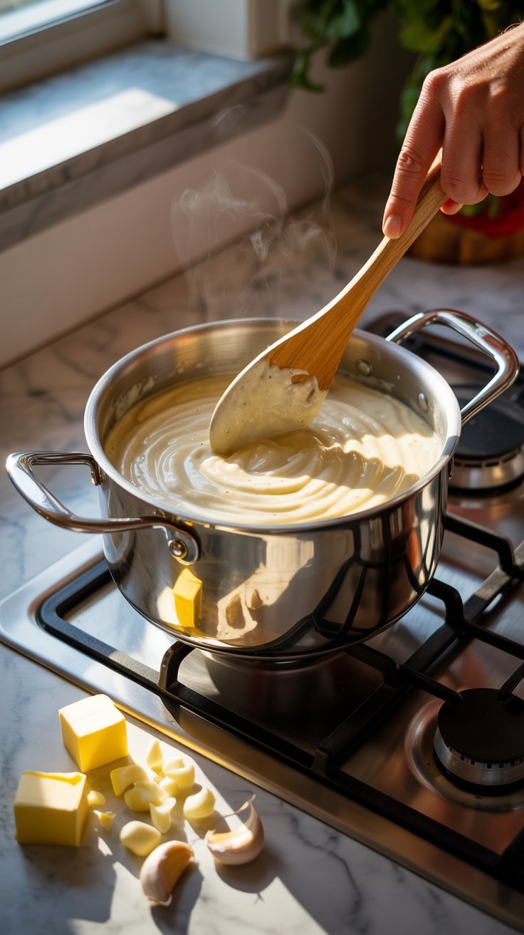 🍝 Best Alfredo Sauce Recipe Ever (Creamy, Easy & Delicious!)